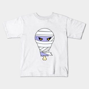 Egyptian evil mummy in bandages Kids T-Shirt